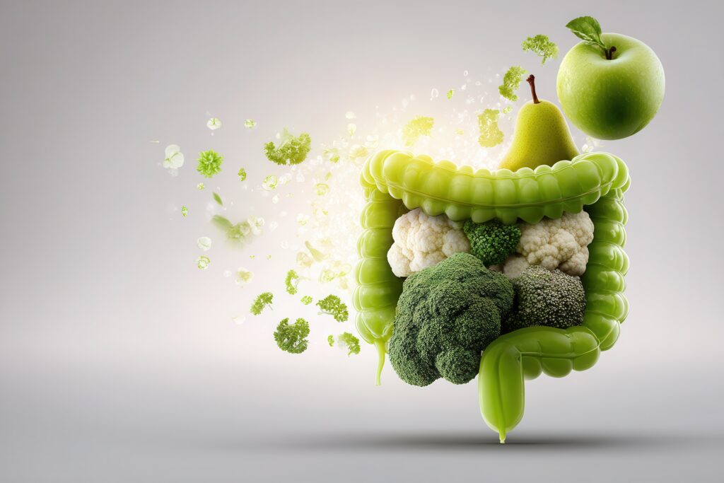 Improving bowel function with vegetables